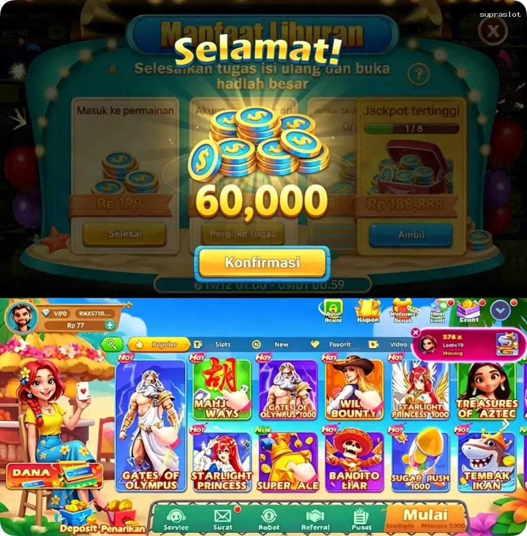 supraslot Masuk - supraslot Resmi