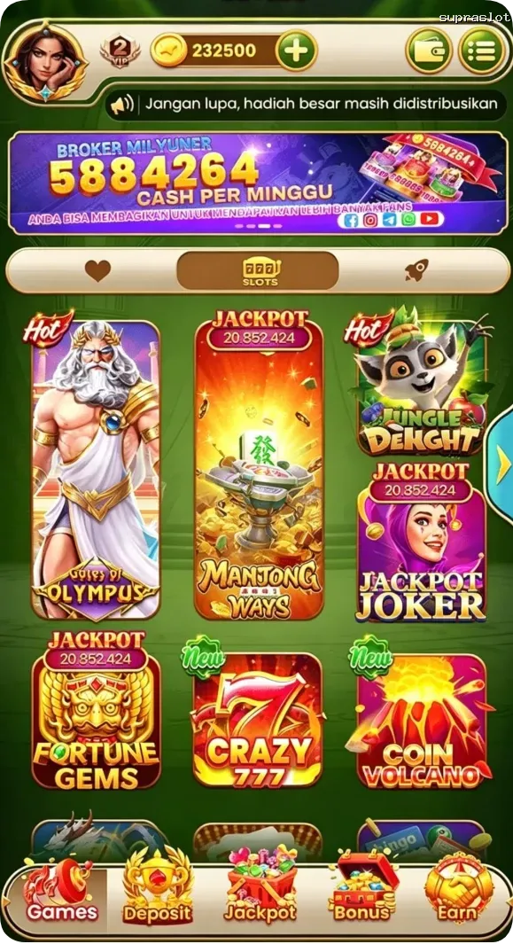 supraslot Preview - Resmi Unduh